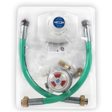 FAVEX Kit Butane Bi-bouteille - Lyres Inox 35cm - 1.3kg/h - 28mbar 1 FAVEX Kit Butane Bi-bouteille - Lyres Inox 35cm - 1.3kg/h - 28mbar