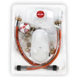 FAVEX Kit Propane Bi-bouteille - Lyres Inox 35cm - 4.0kg/h - 37mbar