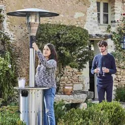 Favex - Parasol Chauffant Gaz - Commercial Inox - Extérieur - Prêt à L'emploi Livré Avec Tuyau Et Détendeur - 4 à 15 Kw - 20m² - 88 X 88 X 230 Cm - Gris 7 Favex - Parasol Chauffant Gaz - Commercial Inox - Extérieur - Prêt à L'emploi Livré Avec Tuyau Et Détendeur - 4 à 15 Kw - 20m² - 88 X 88 X 230 Cm - Gris -Pas Cher FAVEX Magasin 18809612 3