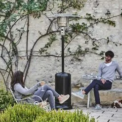 Favex - Parasol Chauffant Sun Classic Noir - Extérieur - Prêt à L'emploi Livré Avec Tuyau Et Détendeur - 5 à 13 Kw - 15m² - 81 X 81 X 225 Cm - Noir -Pas Cher FAVEX Magasin 18809677 3