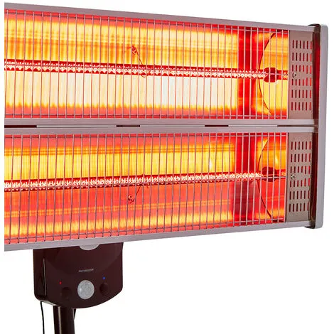 Favex - Chauffage électrique Riva II - Extérieur - Support Mural Ajustable - Télécommande - 50 X 8 X 25 Cm - Inox - Gris 3 Favex - Chauffage électrique Riva II - Extérieur - Support Mural Ajustable - Télécommande - 50 X 8 X 25 Cm - Inox - Gris – Image 3