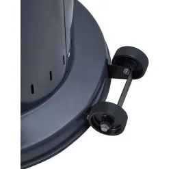 Favex - Parasol Chauffant Gaz Anthracite - Extérieur - Prêt à L'emploi Livré Avec Tuyau Et Détendeur - 3 à 8 KW - 12 M² - Housse, Roulettes Et Connectique Incluse - 76 X 76 X 230 - Gris -Pas Cher FAVEX Magasin 18809685 5