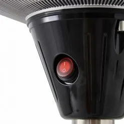 Favex - Parasol Chauffant électrique Milan Rétractable- Extérieur - 3 Puissances De Chauffe - Économique - Résistant - 58,5 X 58,5 X170/ 205 Cm - Argent -Pas Cher FAVEX Magasin 18809698 3