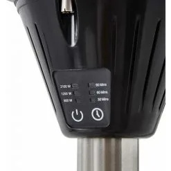 Favex - Parasol Chauffant électrique Milan Rétractable- Extérieur - 3 Puissances De Chauffe - Économique - Résistant - 58,5 X 58,5 X170/ 205 Cm - Argent -Pas Cher FAVEX Magasin 18809698 4