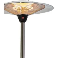 Favex - Parasol Chauffant électrique Brescia- Extérieur - 3 Puissances De Chauffe - Économique - Résistant - 74 X 74 X 210 Cm - Gris -Pas Cher FAVEX Magasin 18809701 4