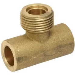 Té De Rampe Mâle 20x150 - 2 Sortie à Souder Sur Tube Cuivre Ø14 - Favex