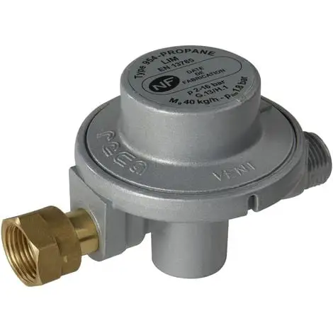 Limiteur De Pression Propane NF - 40kg/h - 1.75bar - E=écrou 20x150/S=20x150 - Favex 1 Limiteur De Pression Propane NF - 40kg/h - 1.75bar - E=écrou 20x150/S=20x150 - Favex