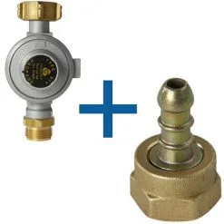 Détendeur Haute Pression Propane - 10kg/h - écrou Bouteille/tétine - Favex