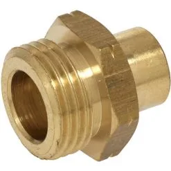 Raccord Gaz NF Mâle Bouteille - à Souder Sur Tube Cuivre Ø12 - Favex