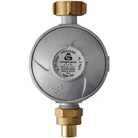 Détendeur Basse Pression Propane 3kg/h 37mb - éc. Bouteille/à Souder - Favex 1 Détendeur Basse Pression Propane 3kg/h 37mb - éc. Bouteille/à Souder - Favex