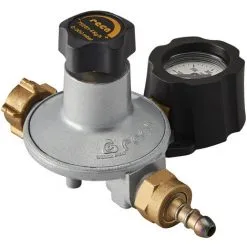 Détendeur Basse Pression Réglable Propane 4kg/h - éc. Bouteille/M20x150 - Tétine - Favex