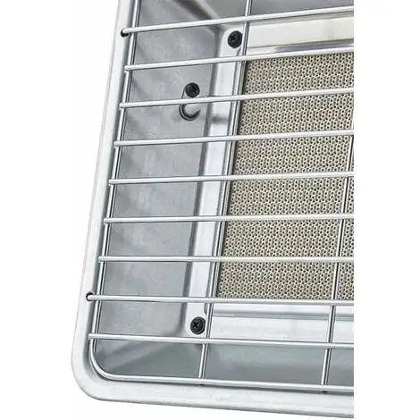 Favex - Radiant De Chantier Au Gaz à Poser 3500W - Extérieur - Brûleur Céramique Infrarouge - 2 Puissances De Chauffe - Jusqu'à 25 M² - Acier - Gris 2 Favex - Radiant De Chantier Au Gaz à Poser 3500W - Extérieur - Brûleur Céramique Infrarouge - 2 Puissances De Chauffe - Jusqu'à 25 M² - Acier - Gris – Image 2