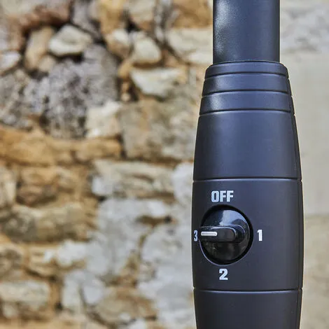 Favex - Chauffage électrique Côme Sur Pied - Extérieur - Acier Noir - 3 Puissances De Chauffe - 40 X 40 X 210 Cm - Noir 3 Favex - Chauffage électrique Côme Sur Pied - Extérieur - Acier Noir - 3 Puissances De Chauffe - 40 X 40 X 210 Cm - Noir – Image 3