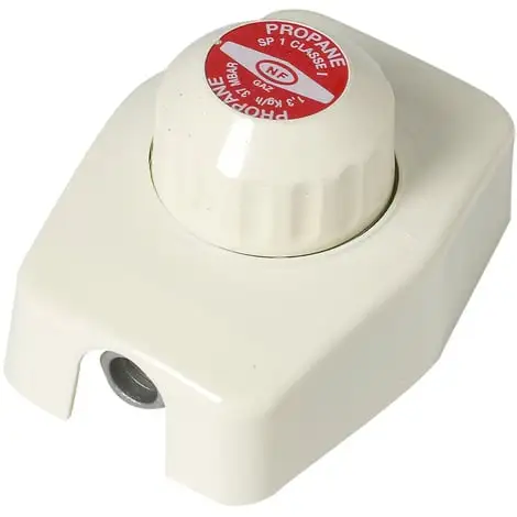 FAVEX Détendeur Déclencheur Propane - 1,3kg/h 37mbar - NF 1 FAVEX Détendeur Déclencheur Propane - 1,3kg/h 37mbar - NF