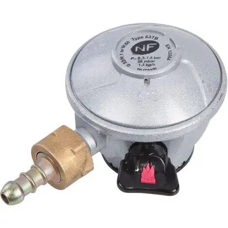 FAVEX Détendeur Gaz Butane à Sécurité - Pour Bouteille Elf-Malice, Twiny 1 FAVEX Détendeur Gaz Butane à Sécurité - Pour Bouteille Elf-Malice, Twiny