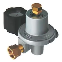 Détendeur Haute Pression Propane Réglable Avec Manomètre + Bonnette 40kg/h - 20x150 - Favex