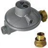 Détendeur Butane NF Basse Pression - 2,6kg/h - 28mb - Écrou Bouteille/à Souder 12 - Favex