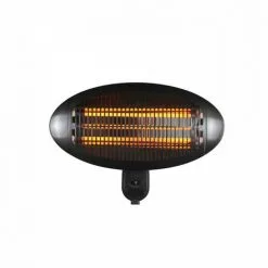 Chauffage Electrique FAVEX Fano - 2000 W - A Fixer - 3 Positions De Chauffe - L 50 X P 16 X H 36 Cm - Noir